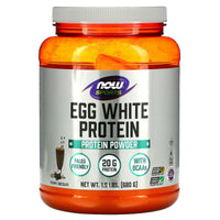 Now Foods, EGGWHITE PROTEIN CHOCOLATE, 1.5 Powder UPC 733739020444 | HiLife Vitamins