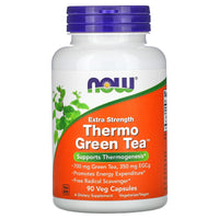 Now Foods, Thermo Green Tea, 90 Vegetarian Capsules UPC 733739020758 | HiLife Vitamins