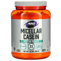 Now Foods, MICELLAR CASEIN (UNFLAVORED), 1.8 LB UPC 733739021229 | HiLife Vitamins
