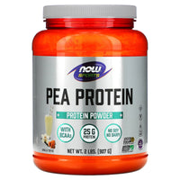Now Foods, PEA PROTEIN VANILLA TOFFEE, 2 Powder UPC 733739021342 | HiLife Vitamins