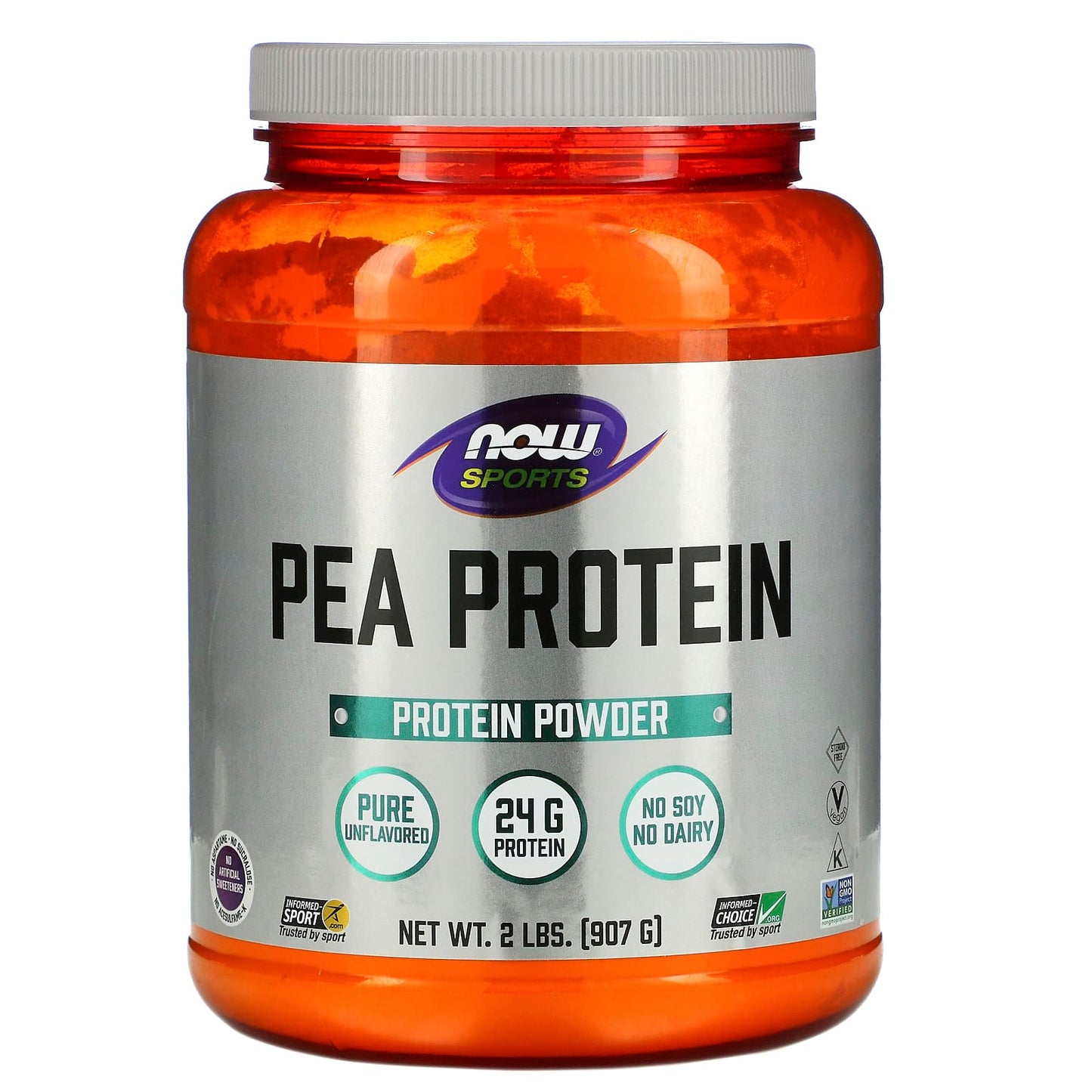 Now Foods, Pea Protein Powder, 2 Lb UPC 733739021359 | HiLife Vitamins