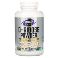 Now Foods, D-Ribose Pure, 8 OZ Powder UPC 733739021472 | HiLife Vitamins