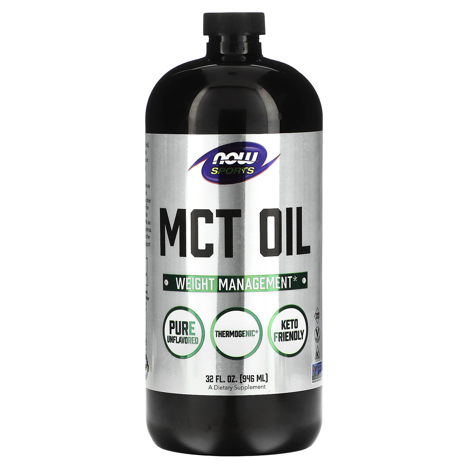 Now Foods, Sports, MCT Oil, 32 Fl OZ UPC 733739021991 | HiLife Vitamins