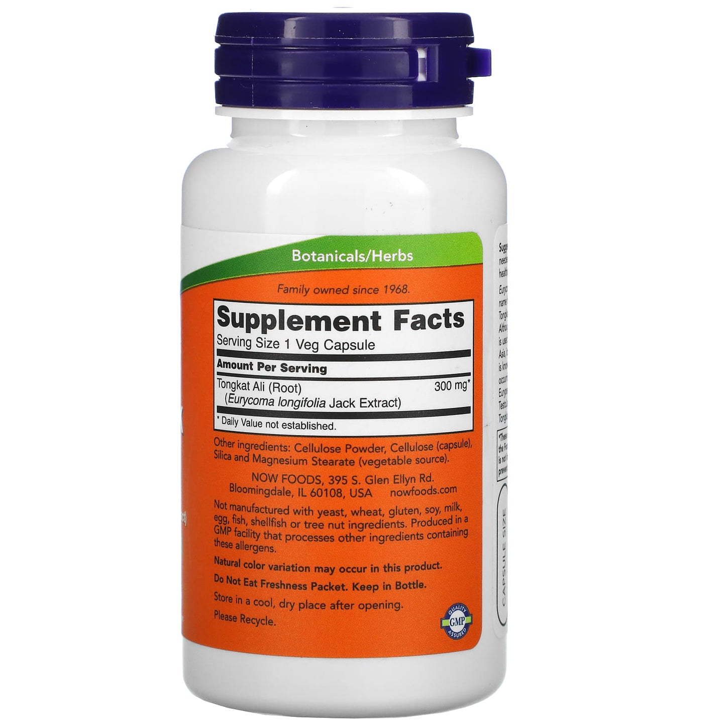 Now Foods, Testojack 300, 60 Vegetarian Capsules UPC 733739022028 | HiLife Vitamins