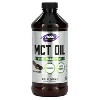 Now Foods, Mct Oil - Vanilla Hazelnut Flavor, FL OZ oil UPC 733739022097 | HiLife Vitamins