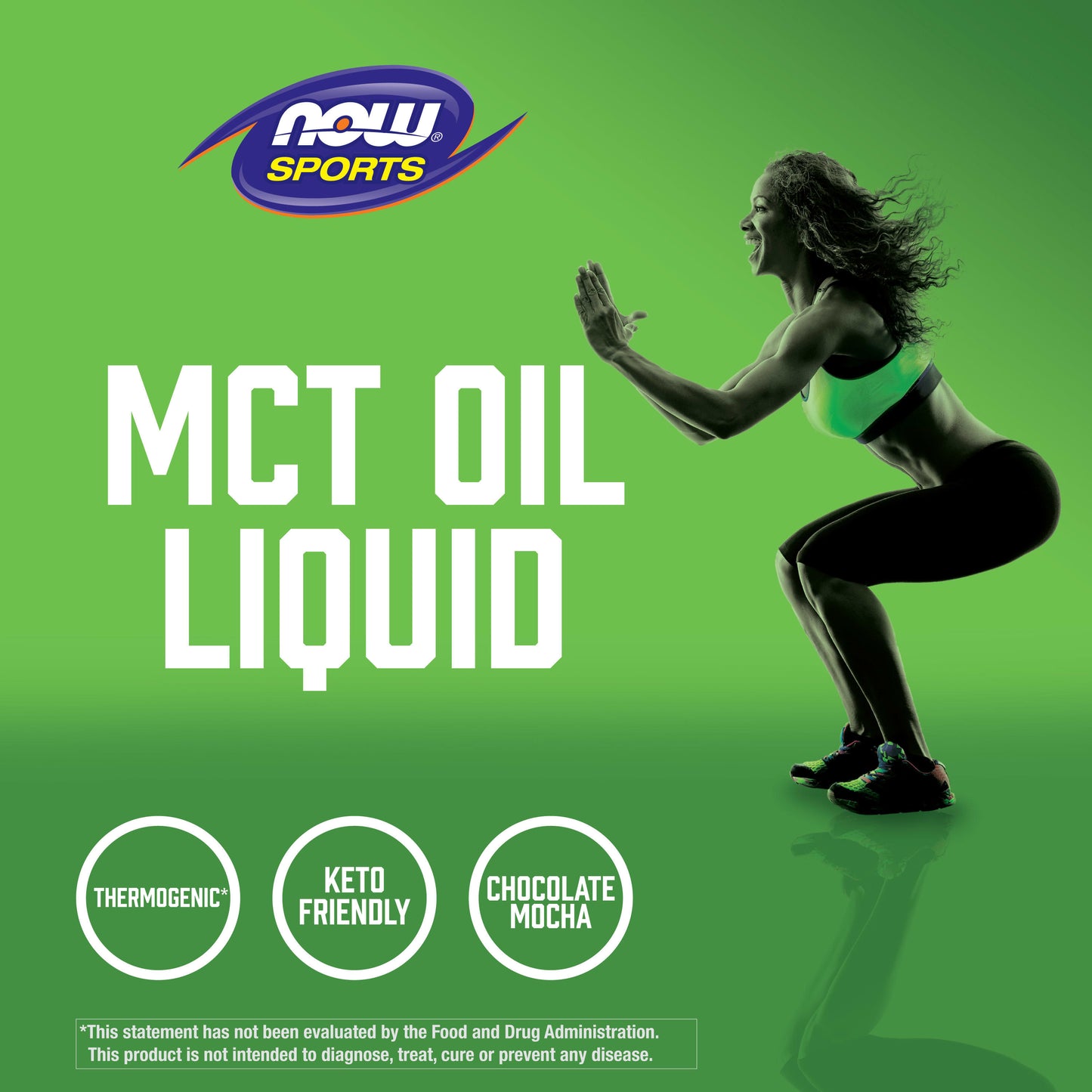 Now Foods, Mct Oil - Chocolate Mocha Flavor, FL OZ oil UPC 733739022172 | HiLife Vitamins