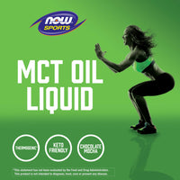 Now Foods, Mct Oil - Chocolate Mocha Flavor, FL OZ oil UPC 733739022172 | HiLife Vitamins