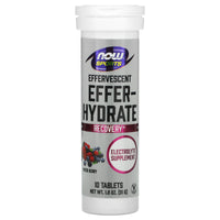 Now Foods, EFFER-HYDRATE MIXED BERRY 10, 10 PK UPC 733739022424 | HiLife Vitamins