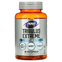 Now Foods, Tribulus Extreme, Men's Health, 90 Veg Capsules UPC 733739022738 | HiLife Vitamins