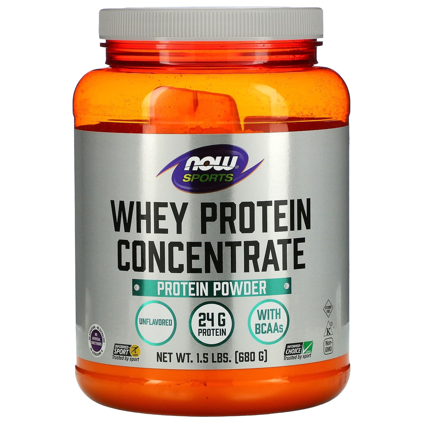 Now Foods, WHEY CONCENTRATE UNFLAVOR, 1.5 LB UPC 733739022981 | HiLife Vitamins