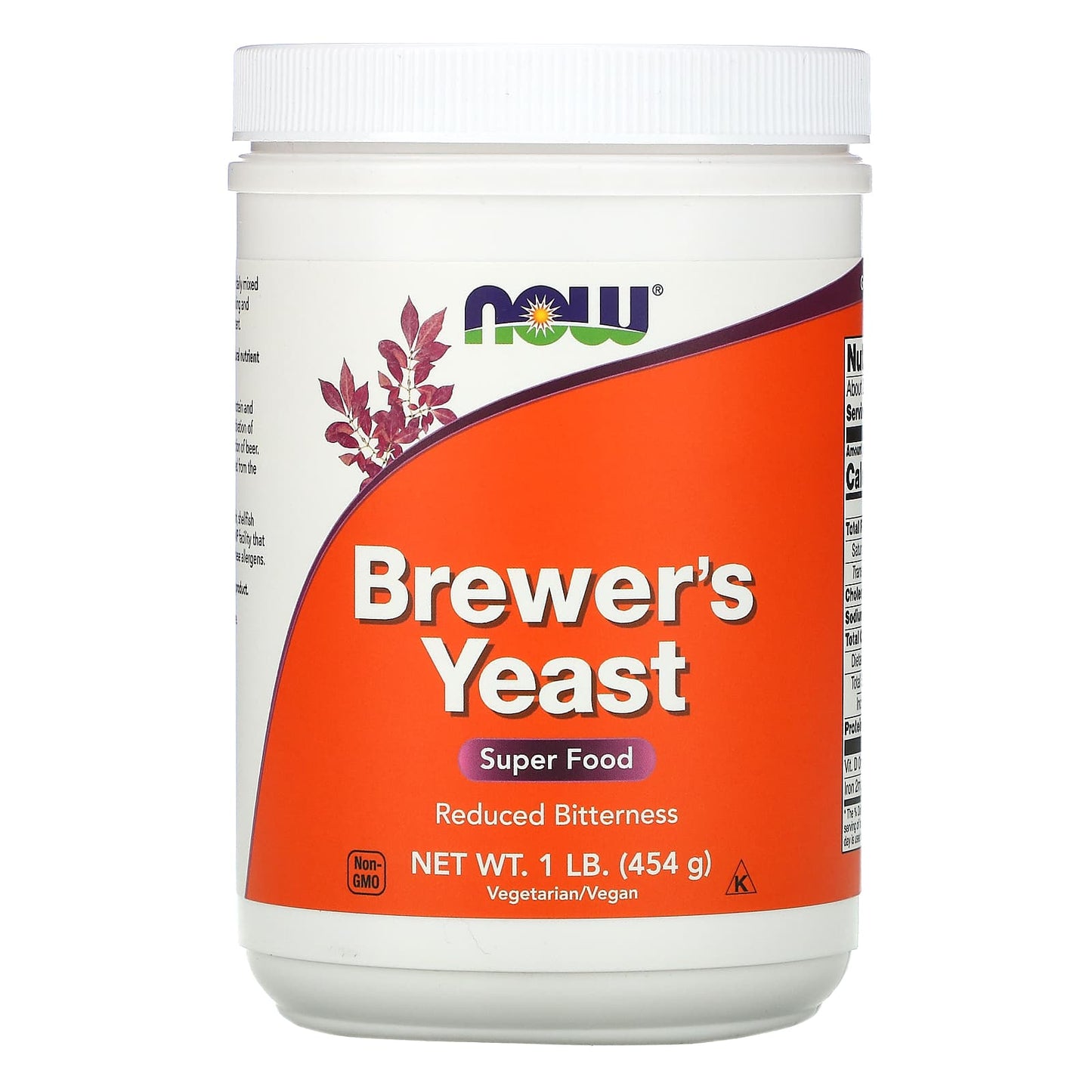 Now Foods, BREWERS YEAST PWD, 1 Powder UPC 733739024206 | HiLife Vitamins