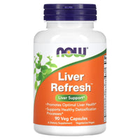 Now Foods, Liver Refresh, 90 Veg Capsules UPC 733739024480 | HiLife Vitamins
