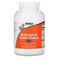 Now Foods, Nutritional Yeast Flakes, 10 OZ OZ UPC 733739024558 | HiLife Vitamins