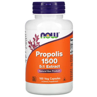 Now Foods, PROPOLIS 500mg, 100 Capsules UPC 733739025401 | HiLife Vitamins