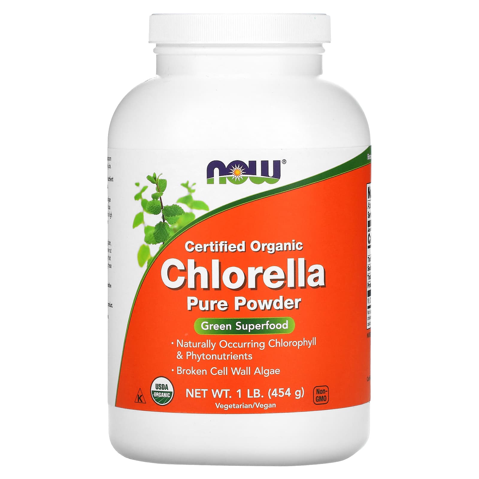 Now Foods, Chlorella Powder, 1 - 733739026385 | Hilife Vitamins