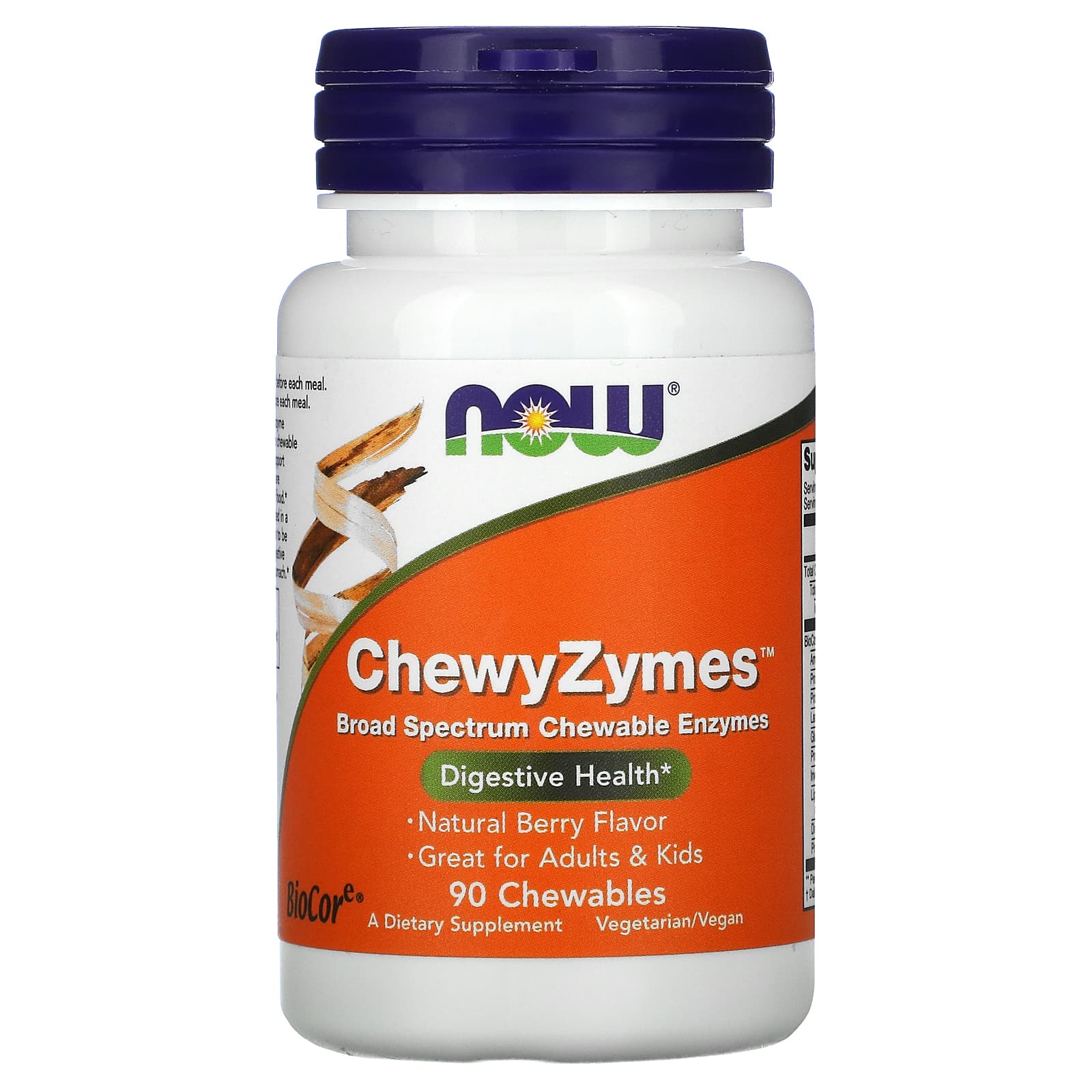 Now Foods, CHEWYZYMES LOZ 90, 90 90LOZ UPC 733739029577 | HiLife Vitamins