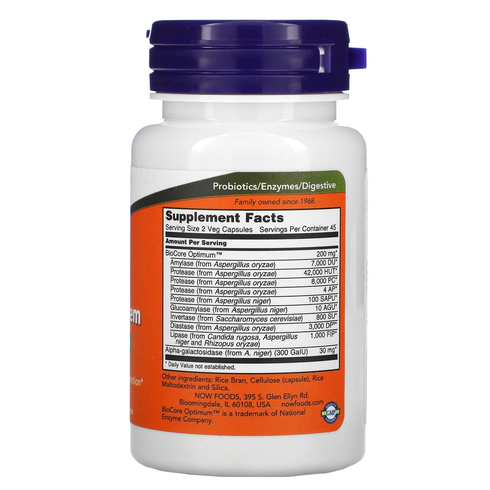Now Foods, Optimum Digestive System 90, 90 Vegetarian Capsules UPC 733739029584 | HiLife Vitamins