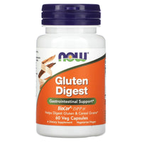 Now Foods, Gluten Digest, 60 Veg Capsules UPC 733739029591 | HiLife Vitamins