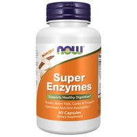 Now Foods, Super Enzymes, 60 Capsules UPC 733739029614 | Hilife Vitamins