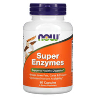 Now Foods, Super Enzymes, 90 Capsules UPC 733739029638 | HiLife Vitamins