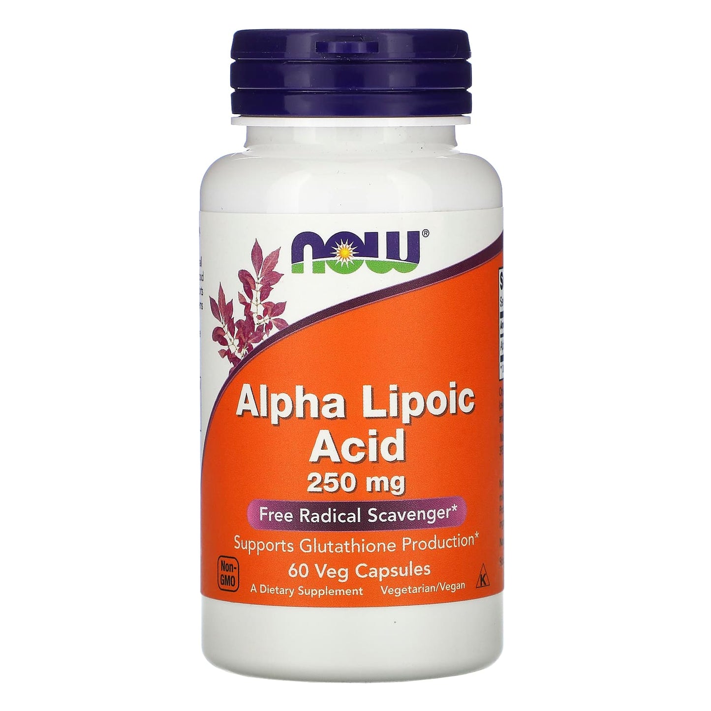 Now Foods, ALPHA LIPOIC ACID 250mg, 60 Capsules UPC 733739030429 | HiLife Vitamins