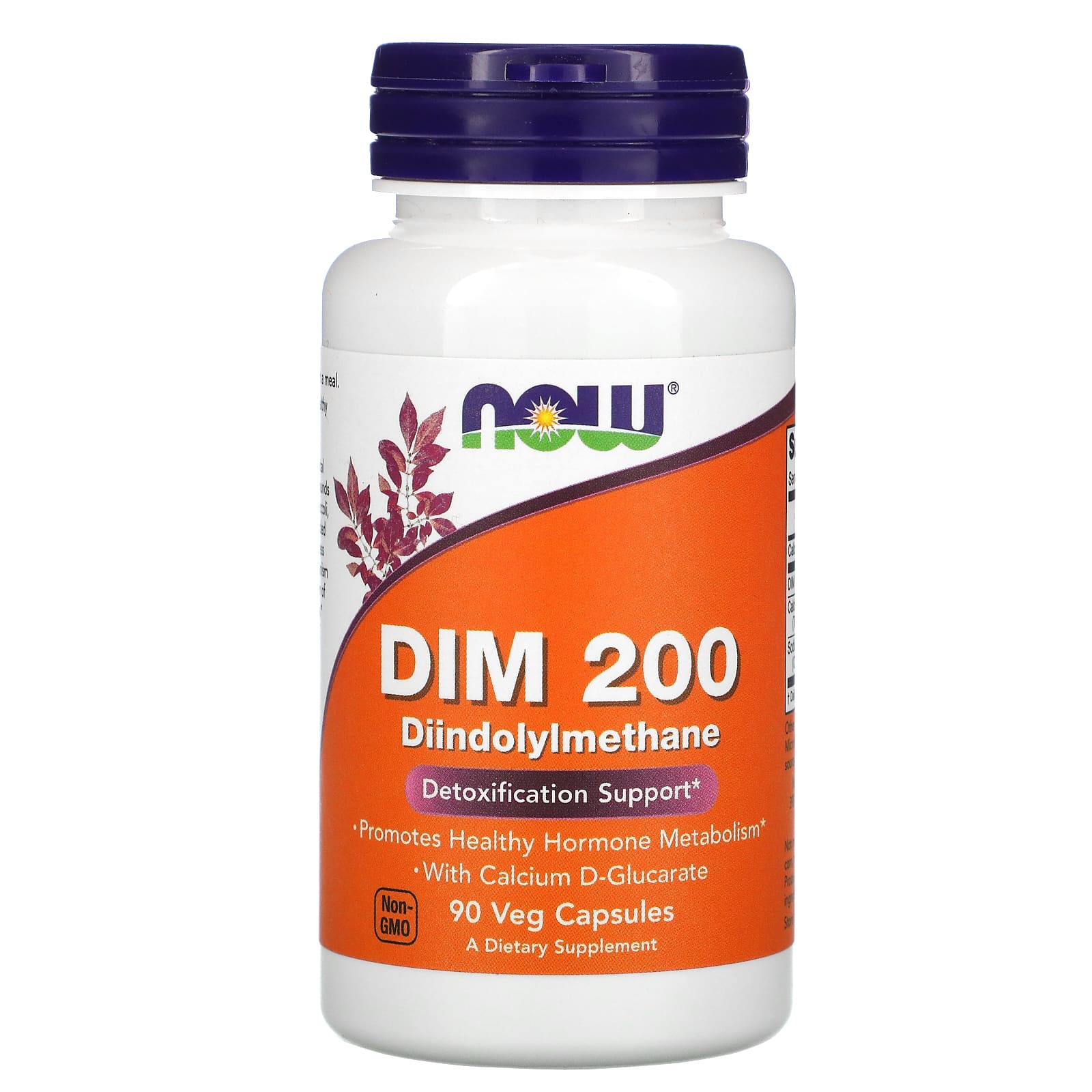 Now Foods, DIM 200, 90 Veg Capsules UPC 733739030498 | HiLife Vitamins