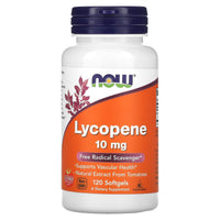 Now Foods, Lycopene 10 mg, 120 Softgels UPC 733739030610 | HiLife Vitamins