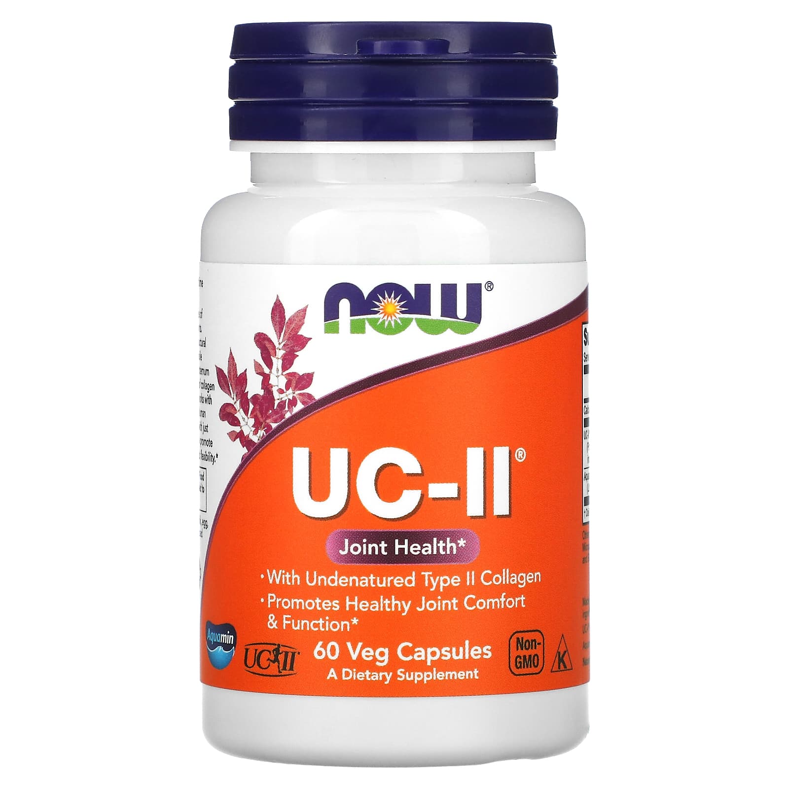 Now Foods, Uc-Ii Undenat. Type Ii Collagen 40 mg, 60 Veg Capsules UPC 733739031341 | HiLife Vitamins