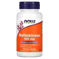 Now Foods, Nattokinase 100 mg, 120 Veg Capsules UPC 733739031419 | HiLife Vitamins