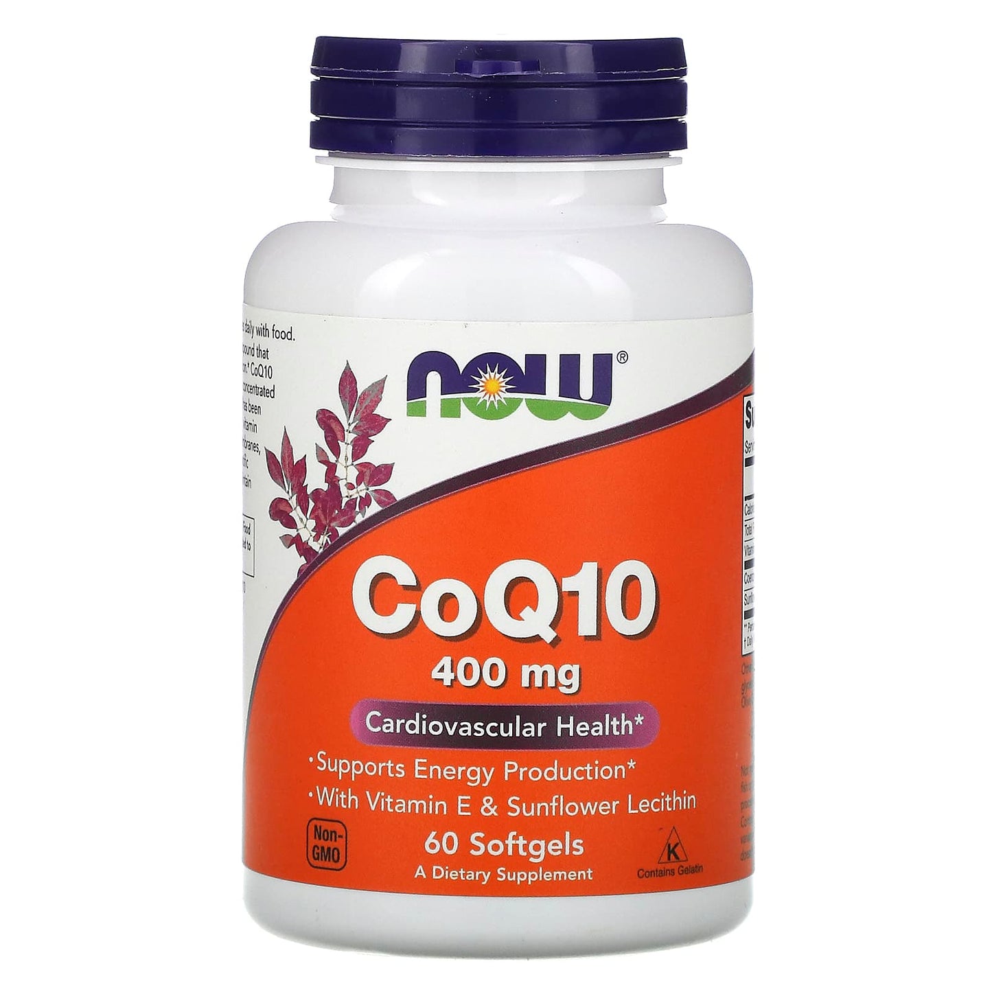 Now Foods, CoQ10 400mg, 60 Softgels UPC 733739031983 | HiLife Vitamins