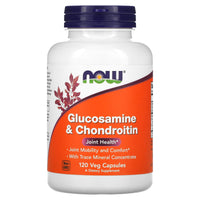 Now Foods, GLUCOS & CHONDROITIN, 120 Capsules UPC 733739032287 | HiLife Vitamins