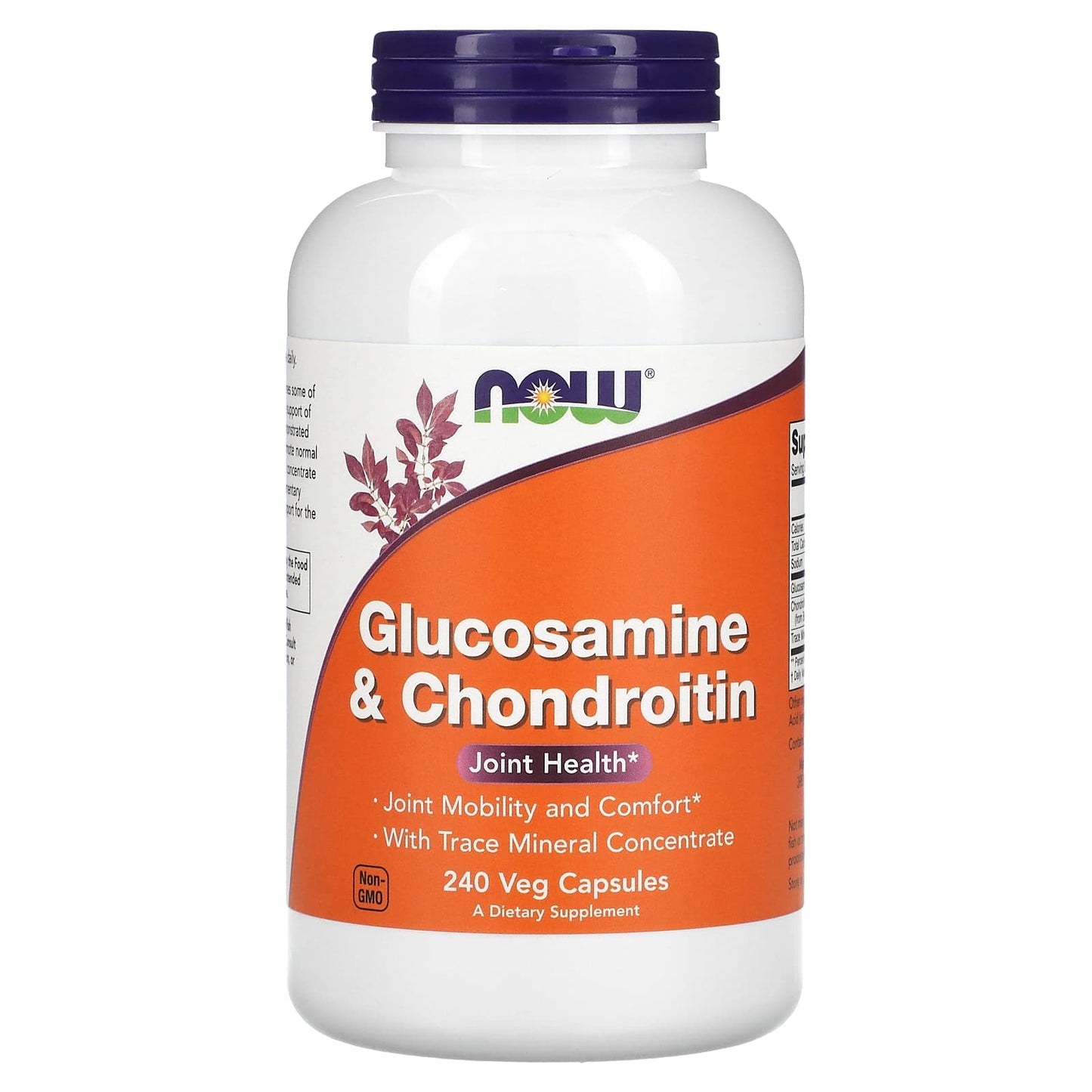 Now Foods, Glucosamine & Chondroitin, 240 Veg Capsules UPC 733739032294 | HiLife Vitamins