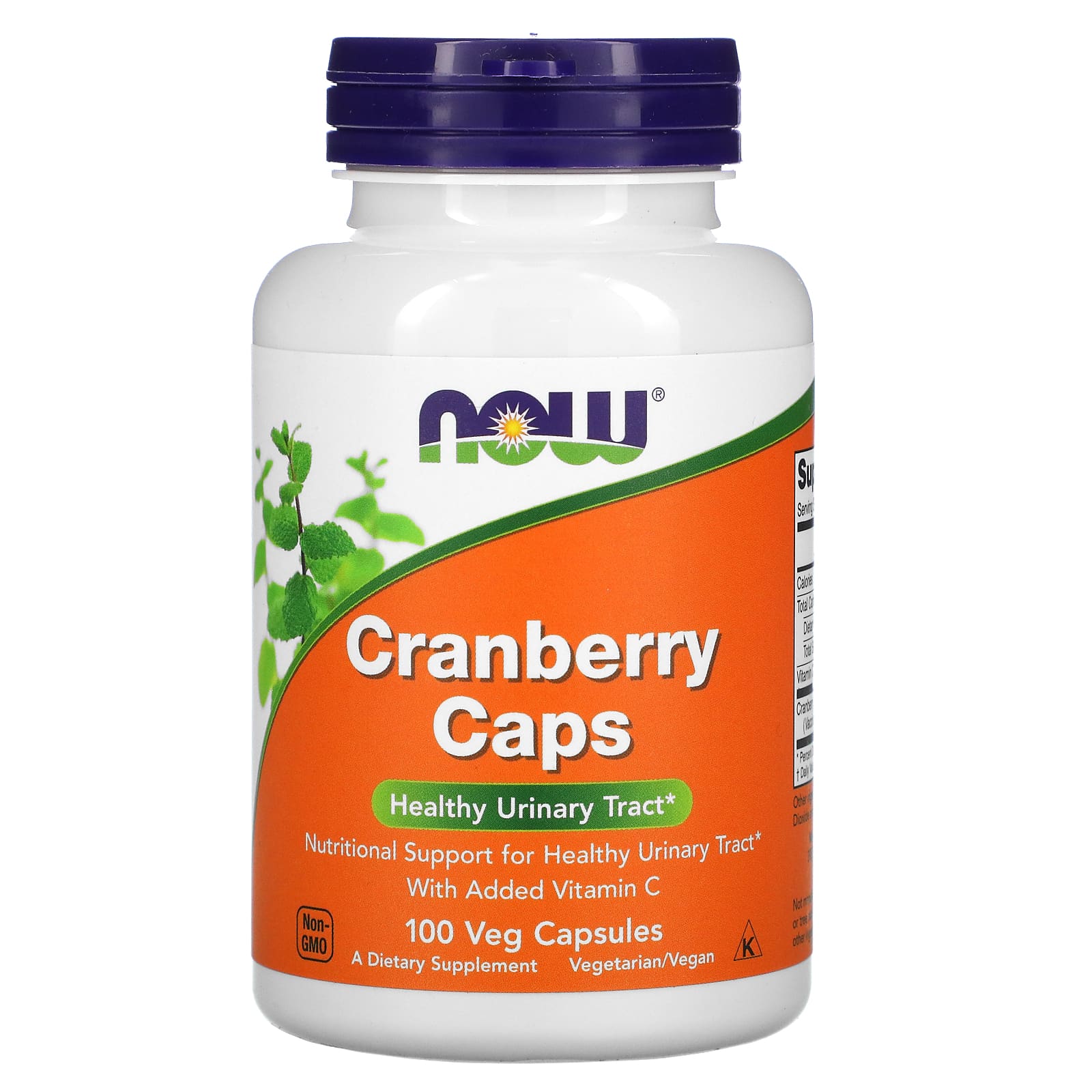 Now Foods, Cranberry Concentrate, 100 Capsules UPC 733739032300 | HiLife Vitamins