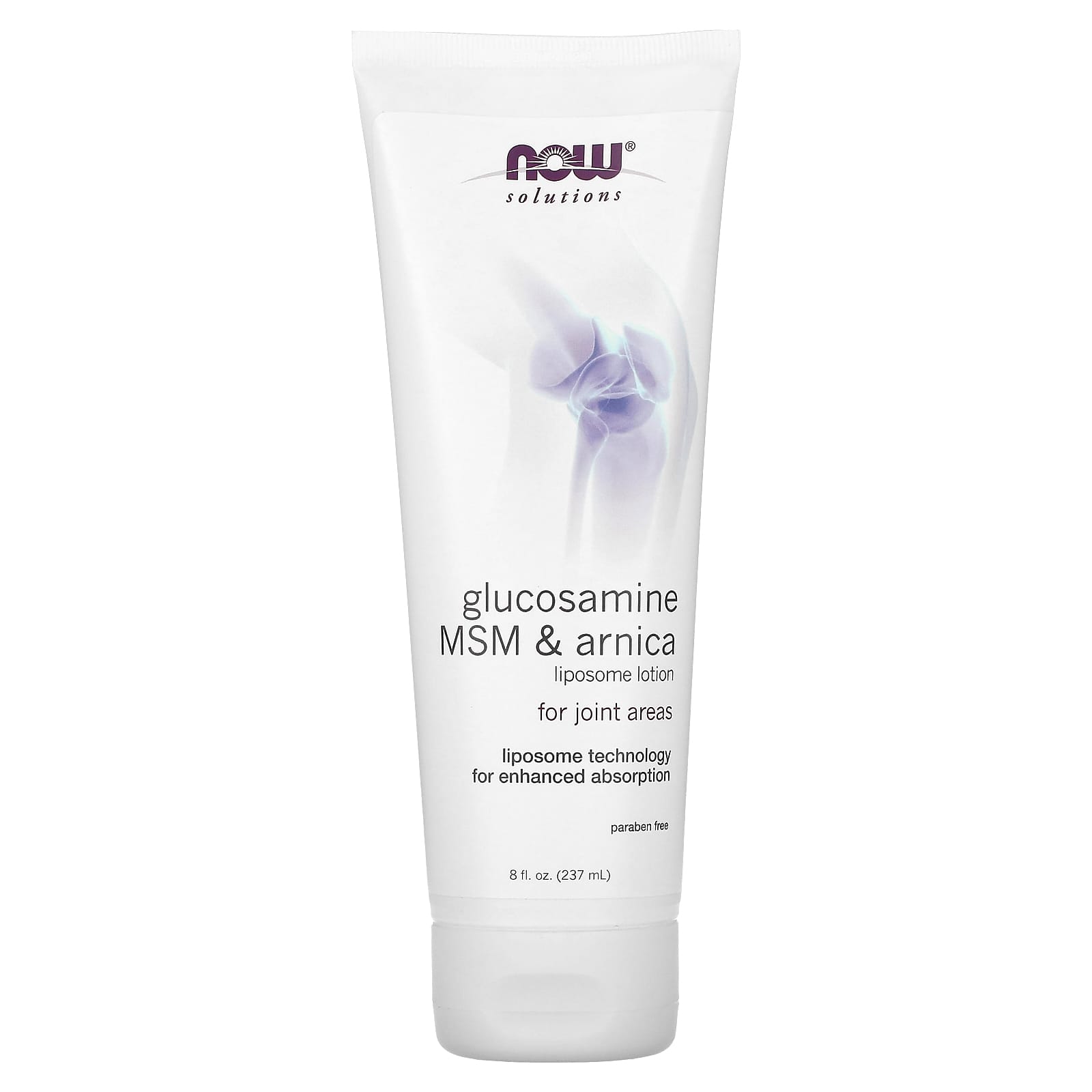 Now Foods, Gluc/Msm/Arnica Lotion, 8 Fl. Oz UPC 733739032836 | HiLife Vitamins