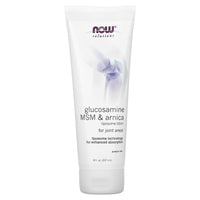Now Foods, Gluc/Msm/Arnica Lotion, 8 Fl. Oz UPC 733739032836 | HiLife Vitamins