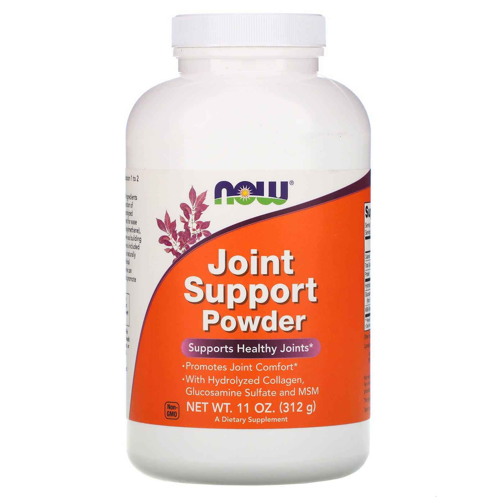 Now Foods, Joint Support, 11 OZ Powder UPC 733739032911 | HiLife Vitamins