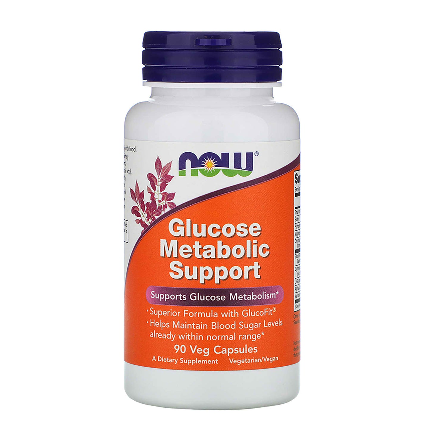 Now Foods, GLUCOSE METABOLISM SUPPORT, 90 Capsules UPC 733739033185 | HiLife Vitamins