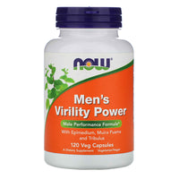 Now Foods, MEN'S VIRILITY POWER, 120 Capsules UPC 733739033291 | HiLife Vitamins