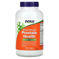 Now Foods, Prostate Health Clinical Strength, 180 Softgels UPC 733739033499 | HiLife Vitamins