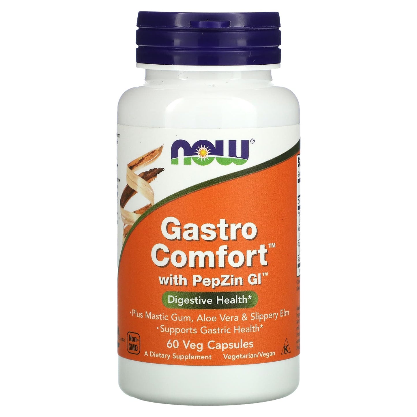 Now Foods, Gastro Comfort with PepZin GI, 60 Veg Capsules UPC 733739035202 | HiLife Vitamins