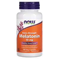 Now Foods, Melatonin 10 mg, 100 Veg Capsules UPC 733739035578 | HiLife Vitamins