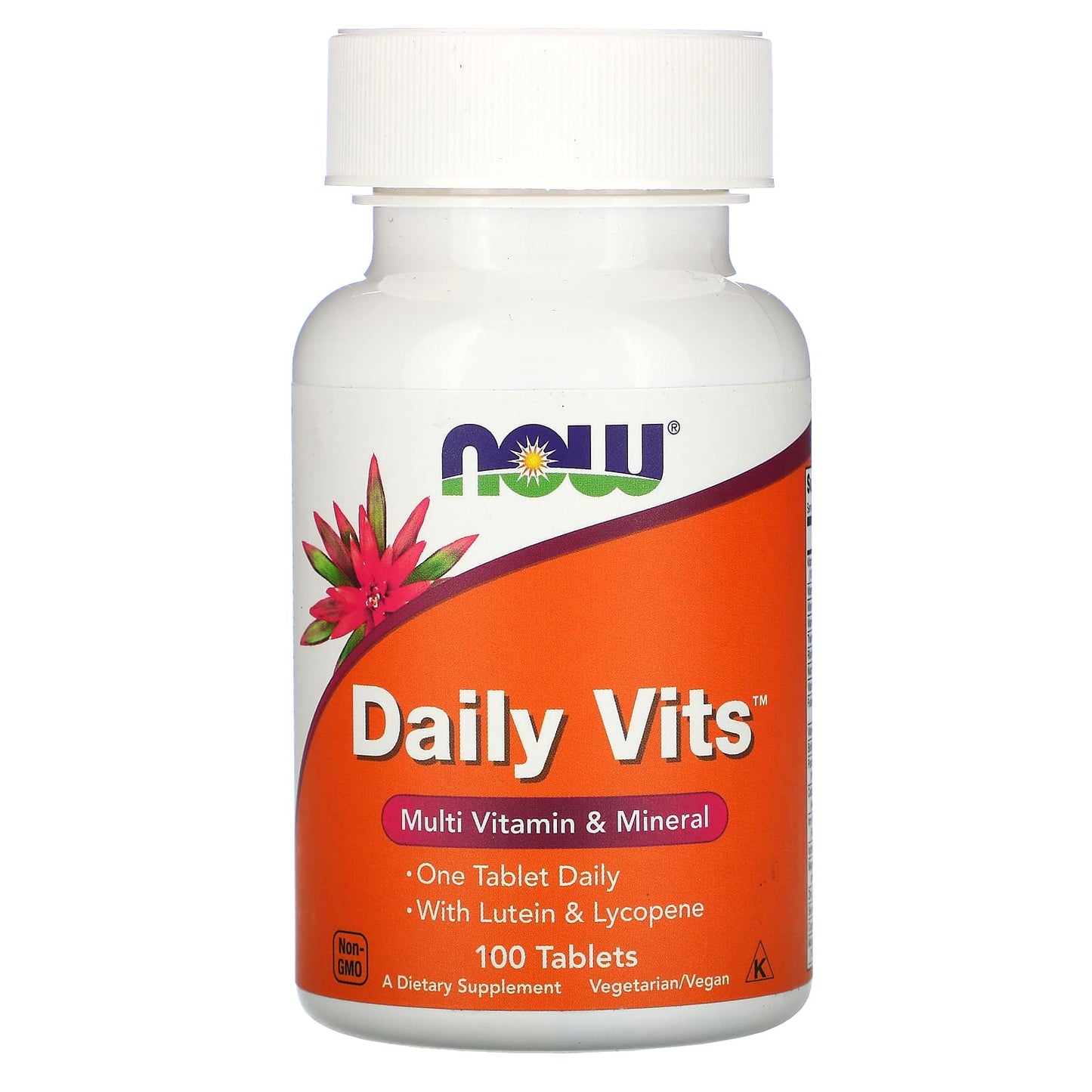 Now Foods, DAILY VITS MULTI, 100 Tablets UPC 733739037701 | HiLife Vitamins