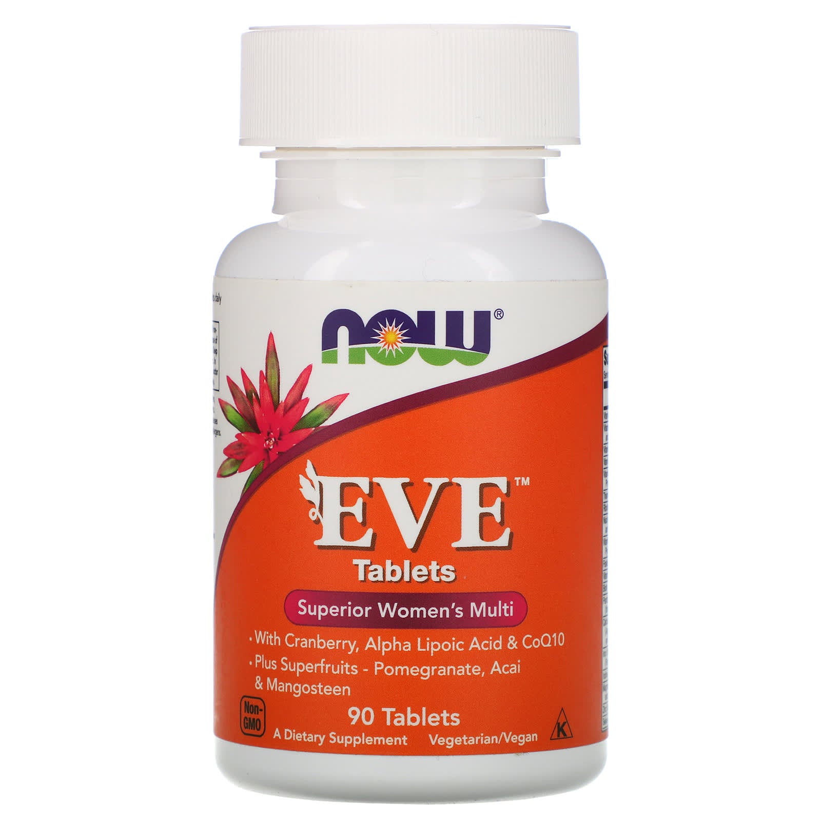 Now Foods, EVE WOMAN'S MULTI Vitamin, 90 Tablets UPC 733739037961 | HiLife Vitamins