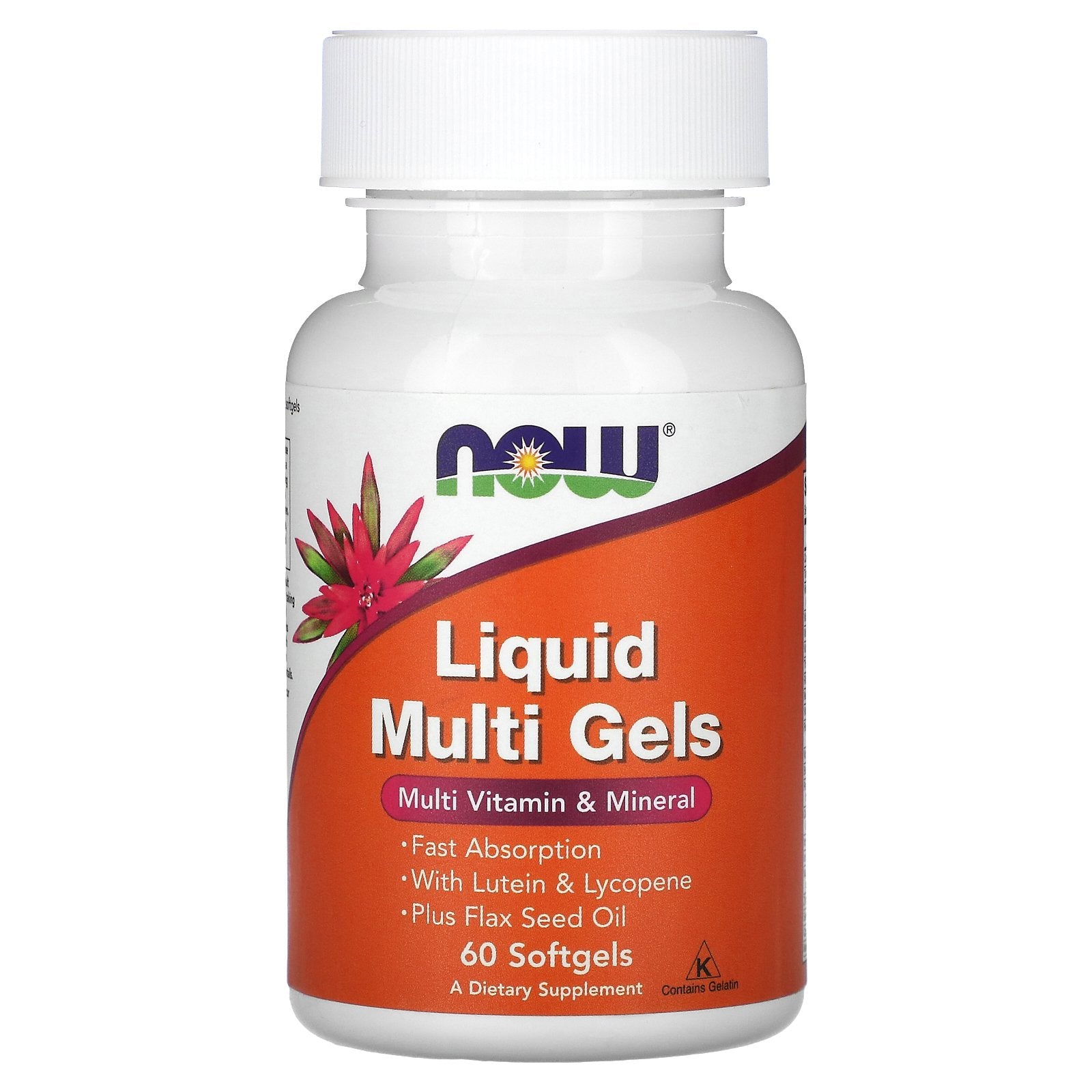 Now Foods, Liquid Multi Gels, 60 Softgels - 733739038166 | Hilife Vitamins