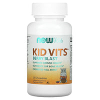 Now Foods, KID VITS - BERRY BLAST 120, 120 Tablets UPC 733739038821 | HiLife Vitamins