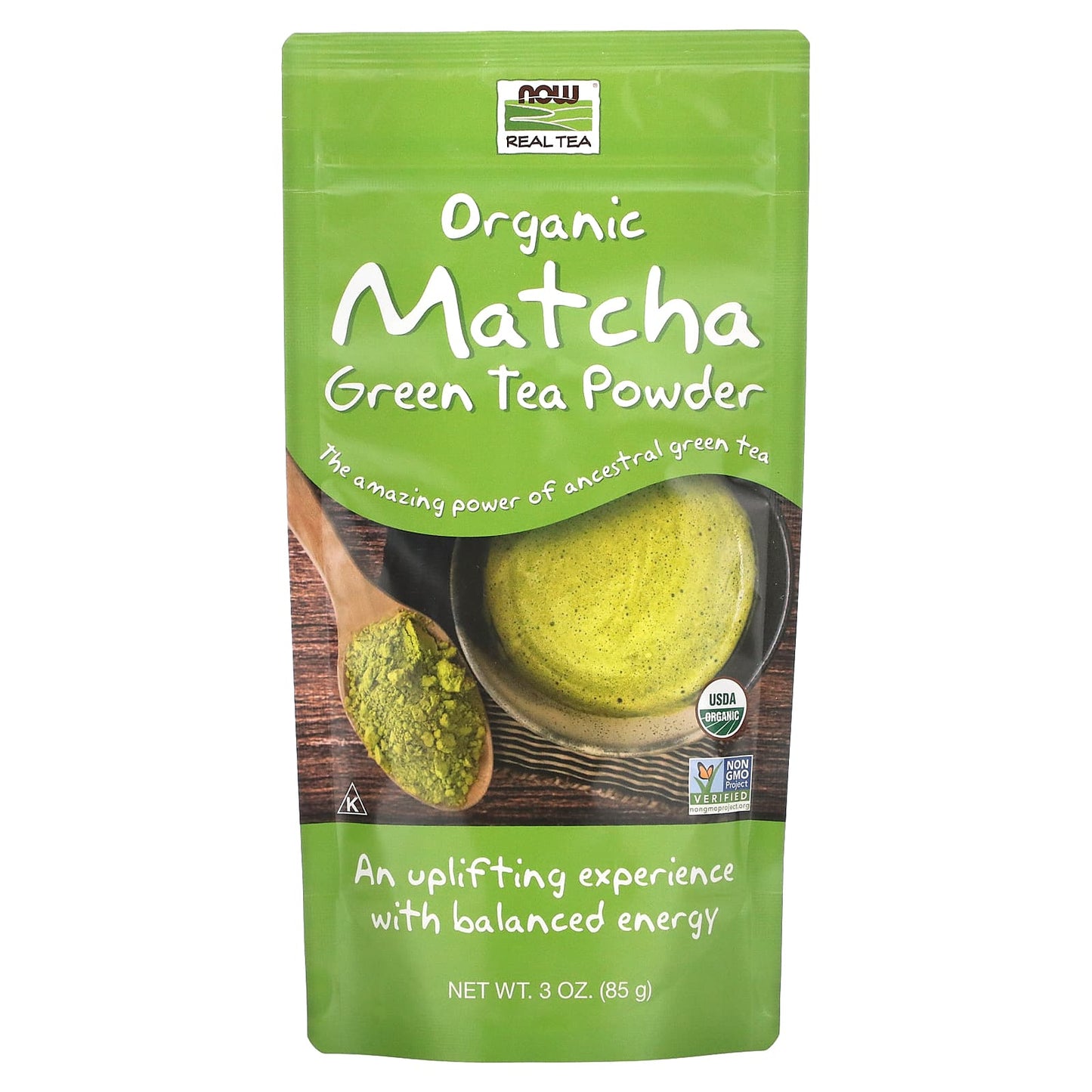 Now Foods, ORGANIC MATCHA TEA, 3 Oz UPC 733739042538 | HiLife Vitamins
