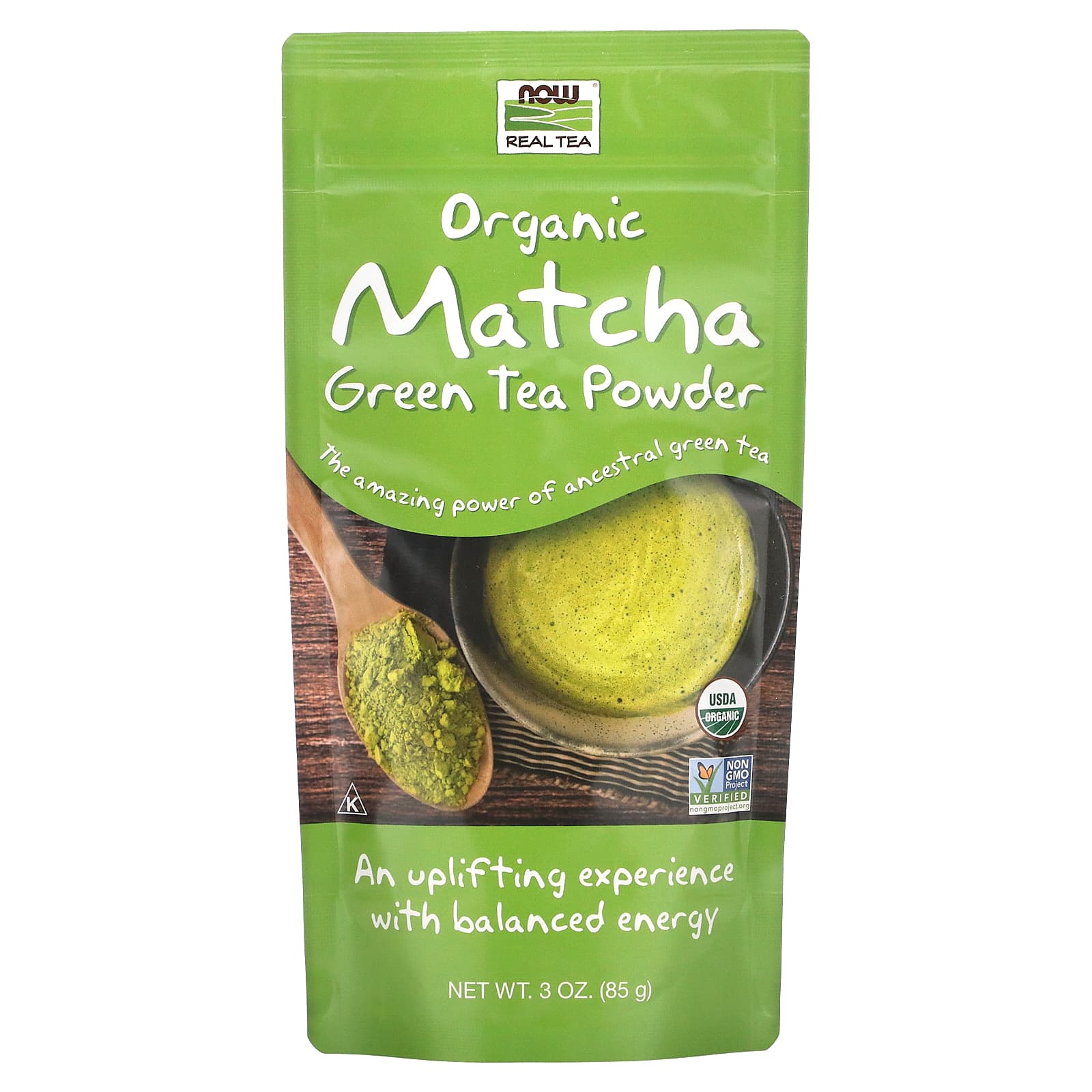 Now Foods, ORGANIC MATCHA TEA, 3 Oz UPC 733739042538 | HiLife Vitamins