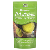 Now Foods, ORGANIC MATCHA TEA, 3 Oz UPC 733739042538 | HiLife Vitamins