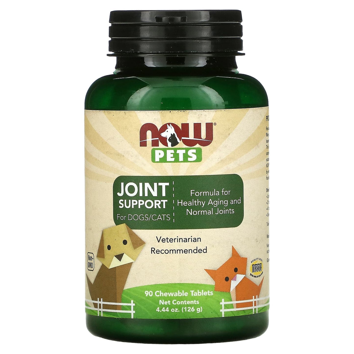 Now Foods, Now Pets Joint Support, 90 Lozenges UPC 733739043030 | HiLife Vitamins