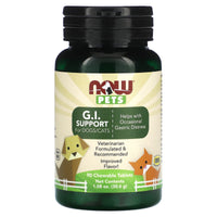 Now Foods, Pets, GI Support, For Dogs/Cats, 90 Chewable Tablets UPC 733739043054 | HiLife Vitamins